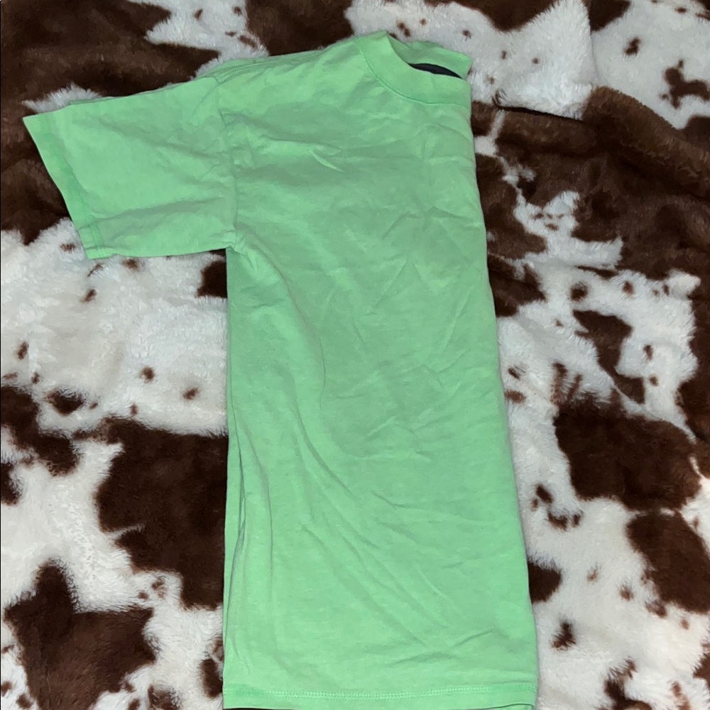 Hanes Kids Light Green Short Sleeve Tee
